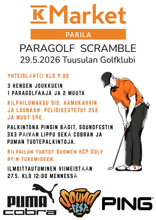 K-Parilla Paragolf Scramble 2026